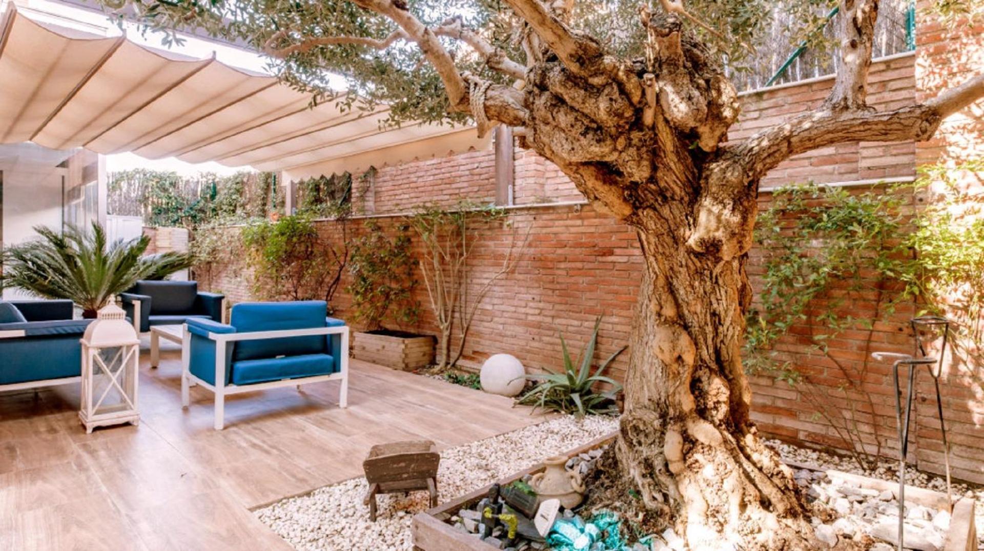 Bonito Duplex Con Piscina En Barcelona&Playa Apartman Tiana Kültér fotó
