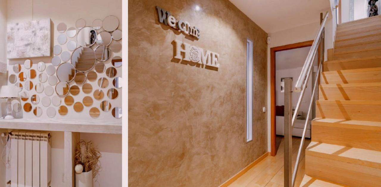 Bonito Duplex Con Piscina En Barcelona&Playa Apartman Tiana Kültér fotó
